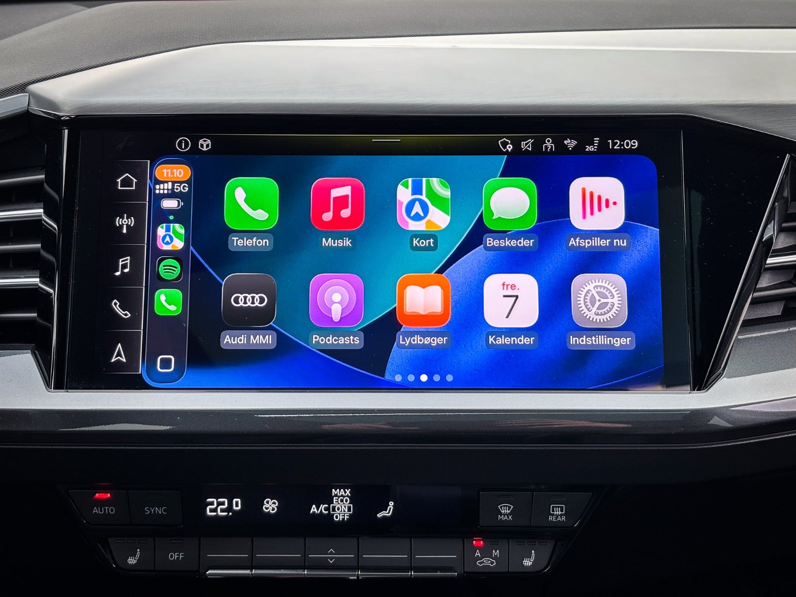 Billede af Audi Q4 e-tron 55 S-line Sportback quattro