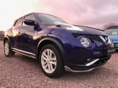 Nissan Juke 1,6 Acenta Benzin modelår 2011 km 8000 Blåmetal ABS airbag, ⭐️SE HER⭐️
1 EJERS - MEGET V