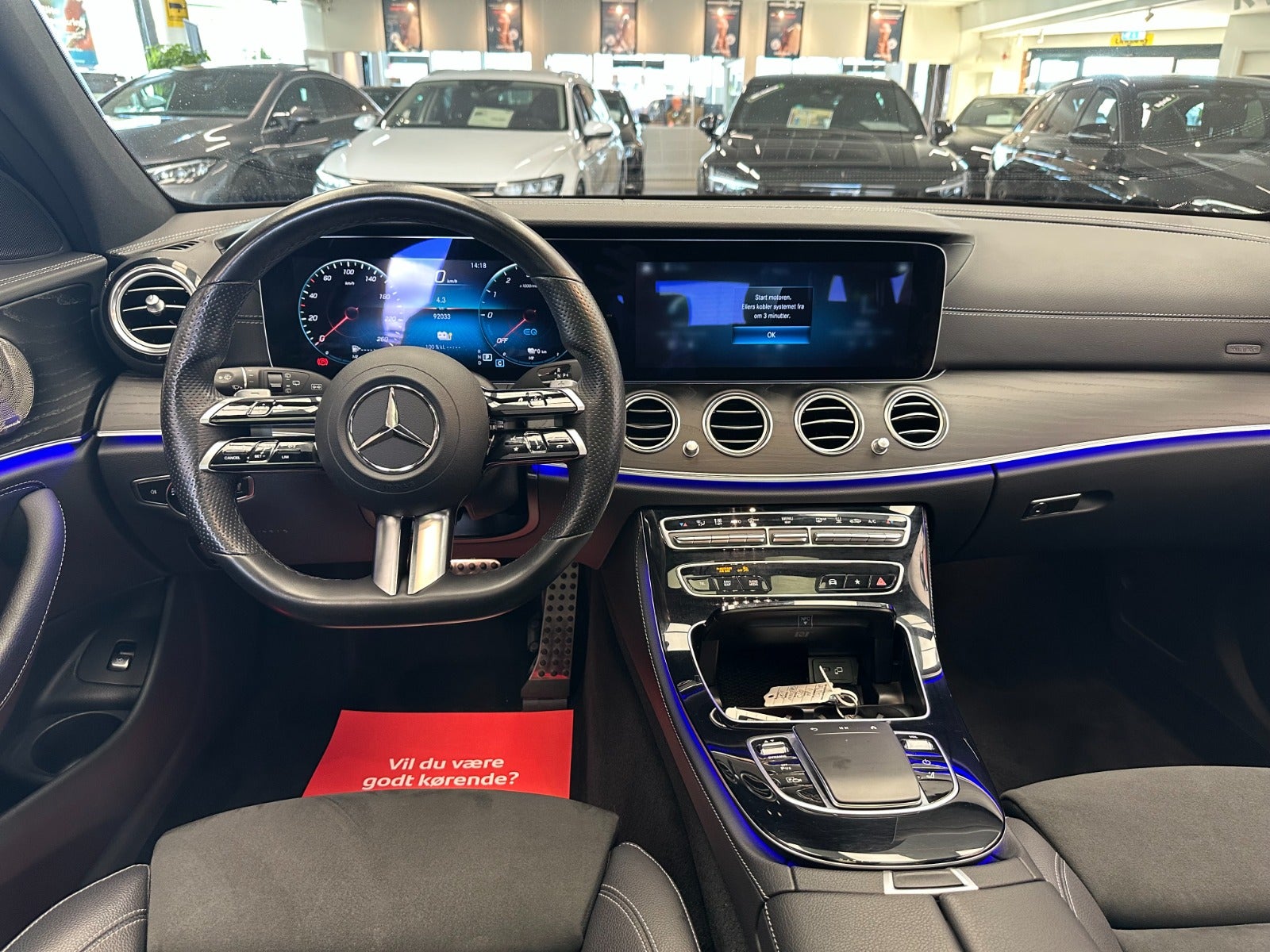 Billede af Mercedes E300 de 2,0 AMG Line stc. aut. 4Matic