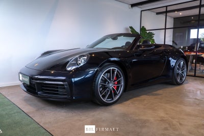 Porsche 911 Carrera 4S 3,0 Cabriolet PDK Benzin 4x4 4x4 aut. Automatgear modelår 2019 km 19000 Sortm