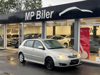 Toyota Corolla 1,6 Terra Benzin modelår 2004 km 251000 Beige træk ABS airbag startspærre servostyrin