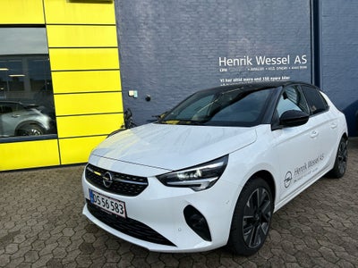 Opel Corsa-e 50 Ultimate El aut. Automatgear modelår 2023 km 8000 Hvid ABS airbag, Matrix led forlyg