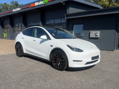 Nyhed El Modelår 2023 Kilometer 78.000 Drivmiddel El Tesla Model Y Performance AWD . Finan