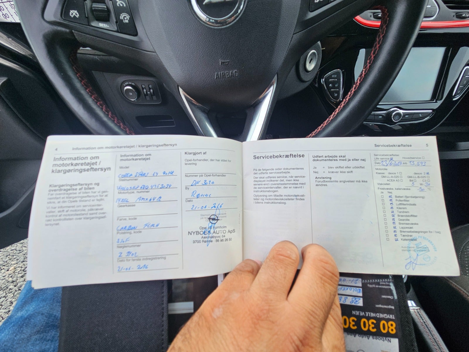 Billede af Opel Corsa 1,4 16V Sport