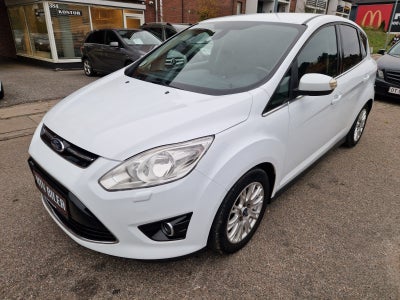 Ford C-MAX 1,6 TDCi 115 Titanium Diesel modelår 2012 km 222000 Hvidmetal træk nysynet klimaanlæg ABS