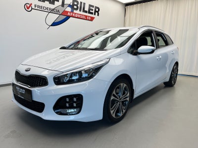 Kia Ceed 1,6 CRDi 136 GT-Line Limited SW Diesel modelår 2017 km 138000 Hvidmetal klimaanlæg ABS airb