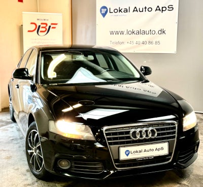 Audi A4 2,0 TDi 143 S-line Diesel modelår 2008 km 294000 nysynet klimaanlæg ABS airbag centrallås st