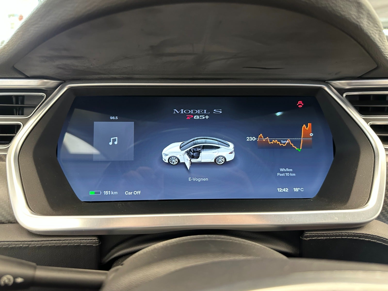 Billede af Tesla Model S  P85+