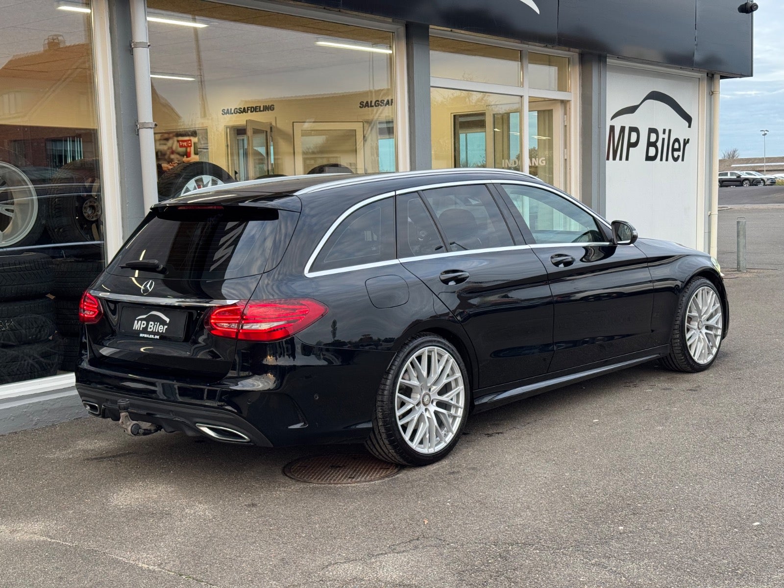 Billede af Mercedes C300 d 2,0 AMG Line stc. aut.