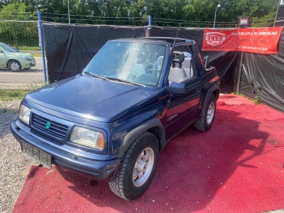 Suzuki Vitara 1,6 JLX Canvas 4x4 Benzin 4x4 4x4 modelår 1996 km 246000 træk ABS airbag centrallås st