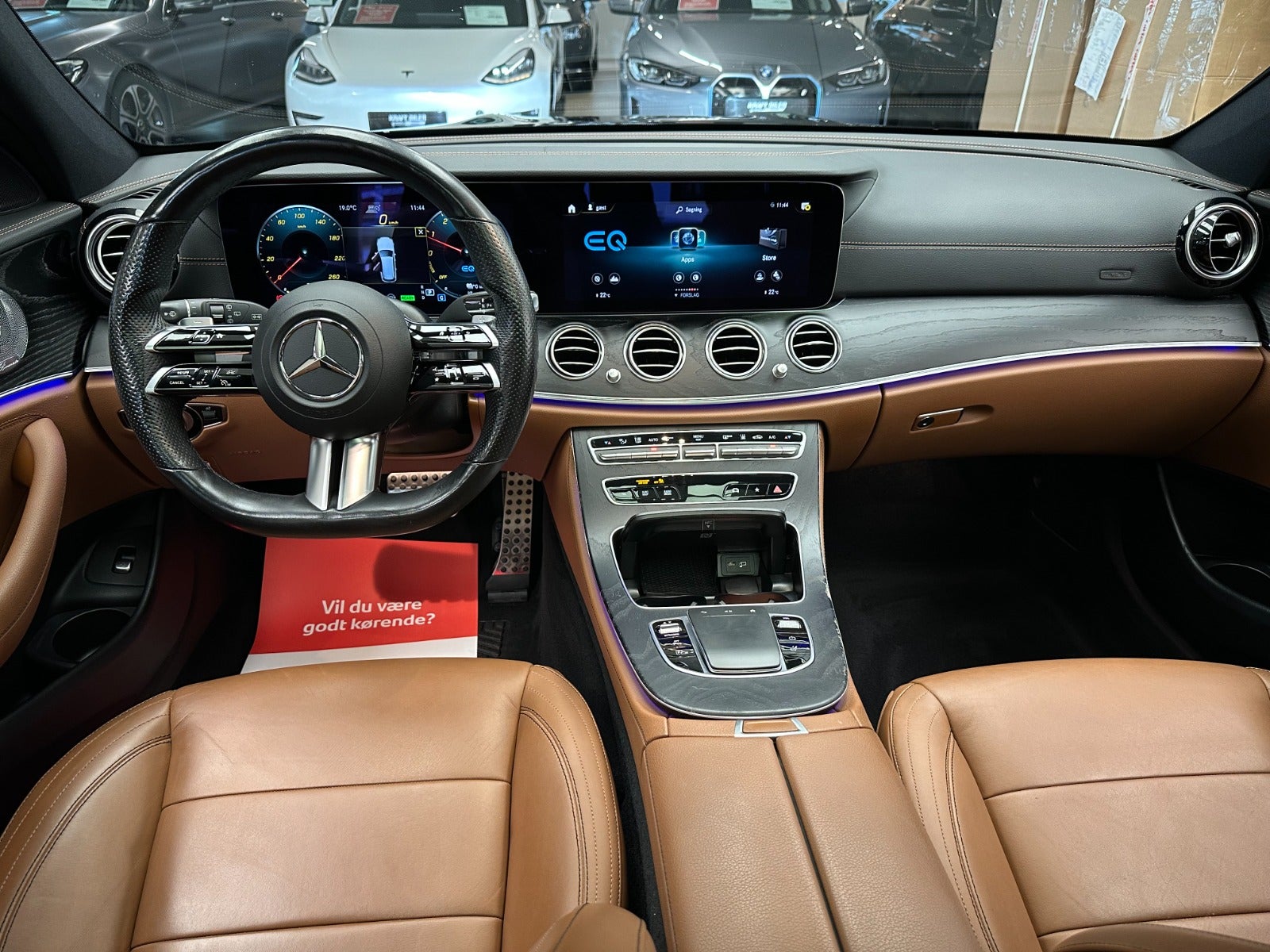 Billede af Mercedes E300 de 2,0 AMG Line stc. aut.