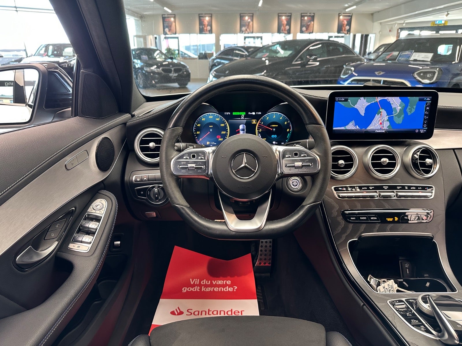 Billede af Mercedes C300 de 2,0 AMG Line stc. aut.