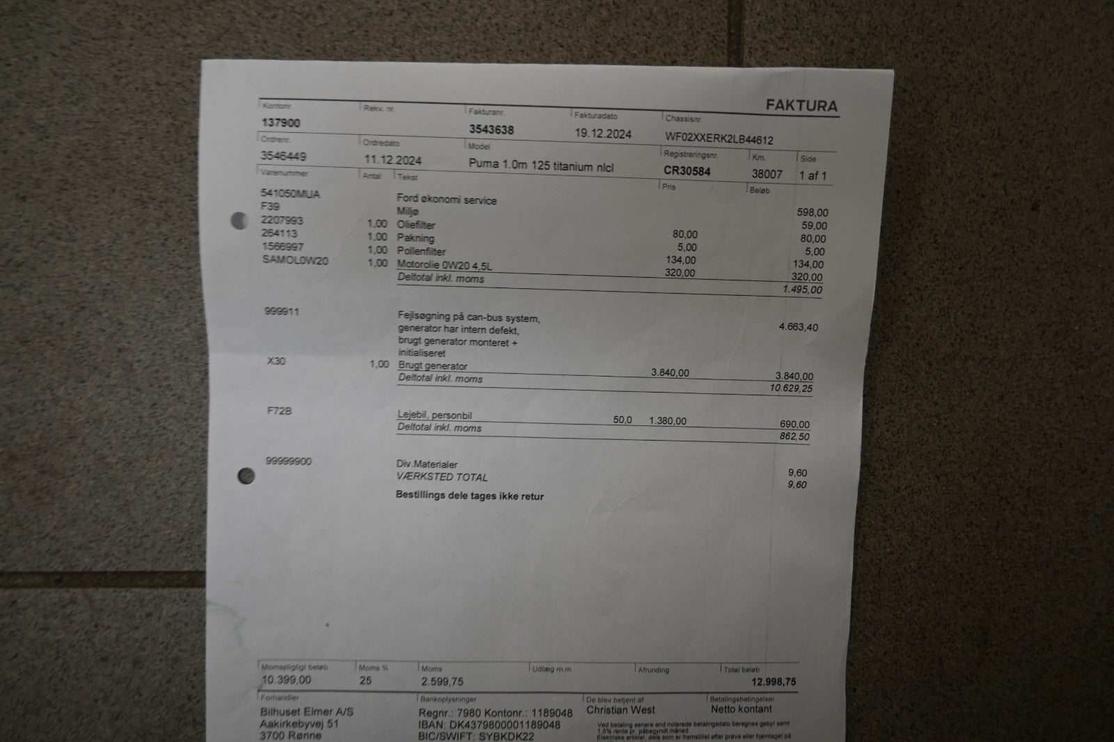 Ford Puma EcoBoost mHEV Titanium