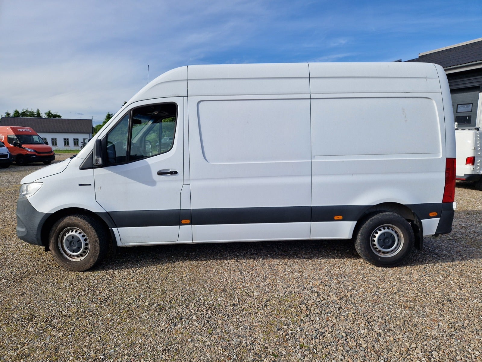 Billede af Mercedes eSprinter 312  A2 Kassevogn 3p
