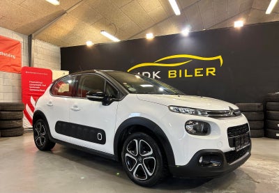 Citroën C3 1,2 PureTech 110 SkyLine Benzin modelår 2019 km 117000 træk nysynet ABS airbag servostyri