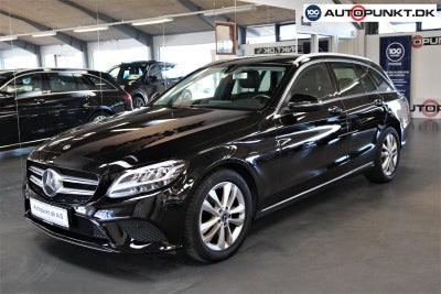 Mercedes C220 d 2,0 Advantage stc. aut. Diesel aut. Automatgear modelår 2019 km 158000 Sort ABS airb