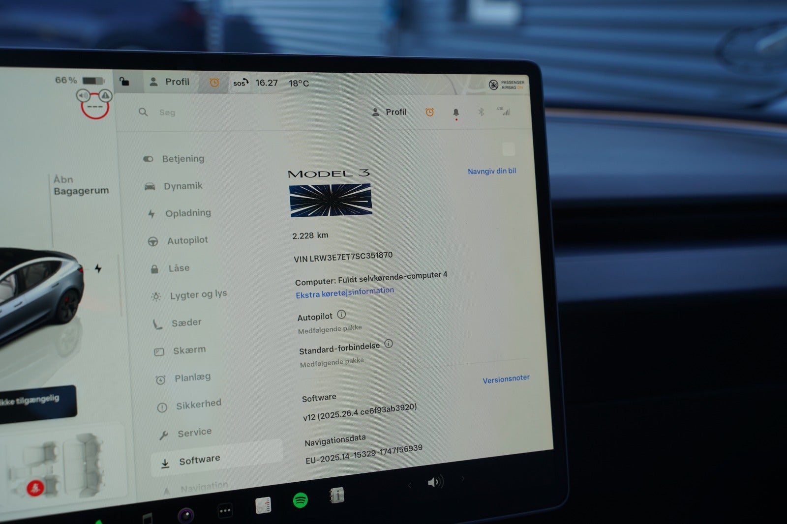 Billede af Tesla Model 3  Performance AWD