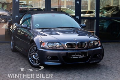 BMW M3 3,2 Cabriolet SMG 2d