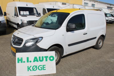 Mercedes Citan 109 1,5 CDi Kassevogn L d Diesel modelår 2019 Hvid km 286000 ABS airbag + moms, fjern