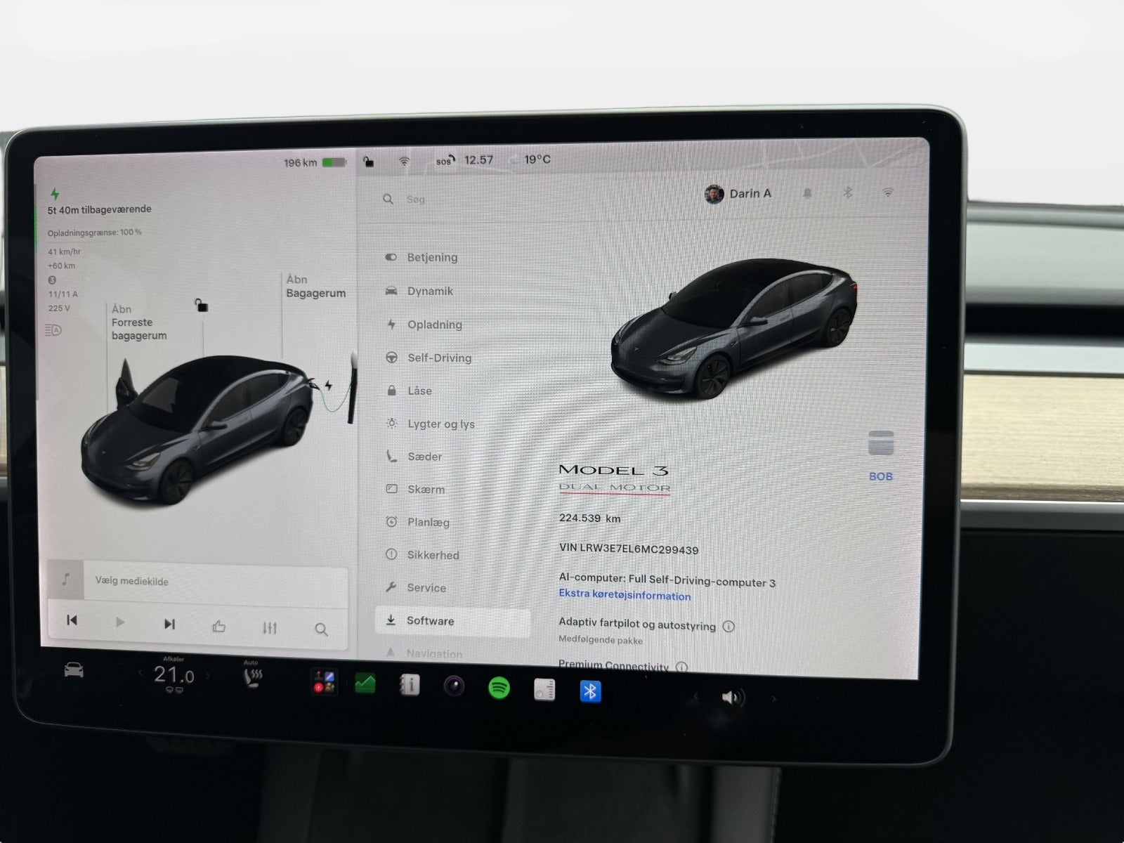 Billede af Tesla Model 3 Performance AWD