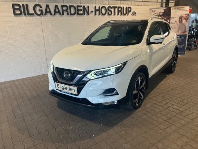 Nissan Qashqai 1,2 Dig-T 115 Tekna+ Benzin modelår 2018 km 125000 Hvid ABS airbag startspærre servos