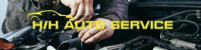 H/H autoservice logo