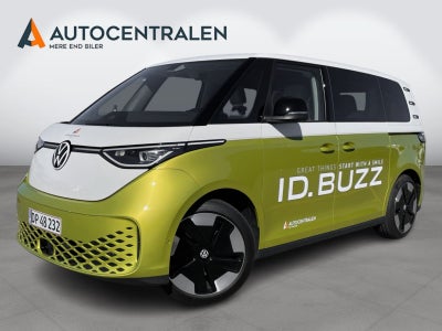 VW ID.Buzz  Style El aut. Automatgear modelår 2023 km 5100 Gulmetal træk nysynet klimaanlæg ABS star