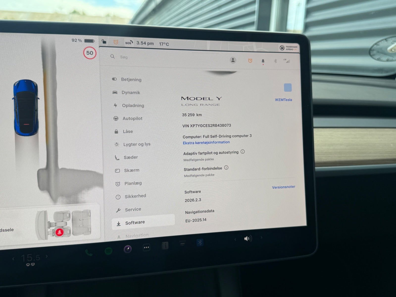 Billede af Tesla Model Y Long Range RWD