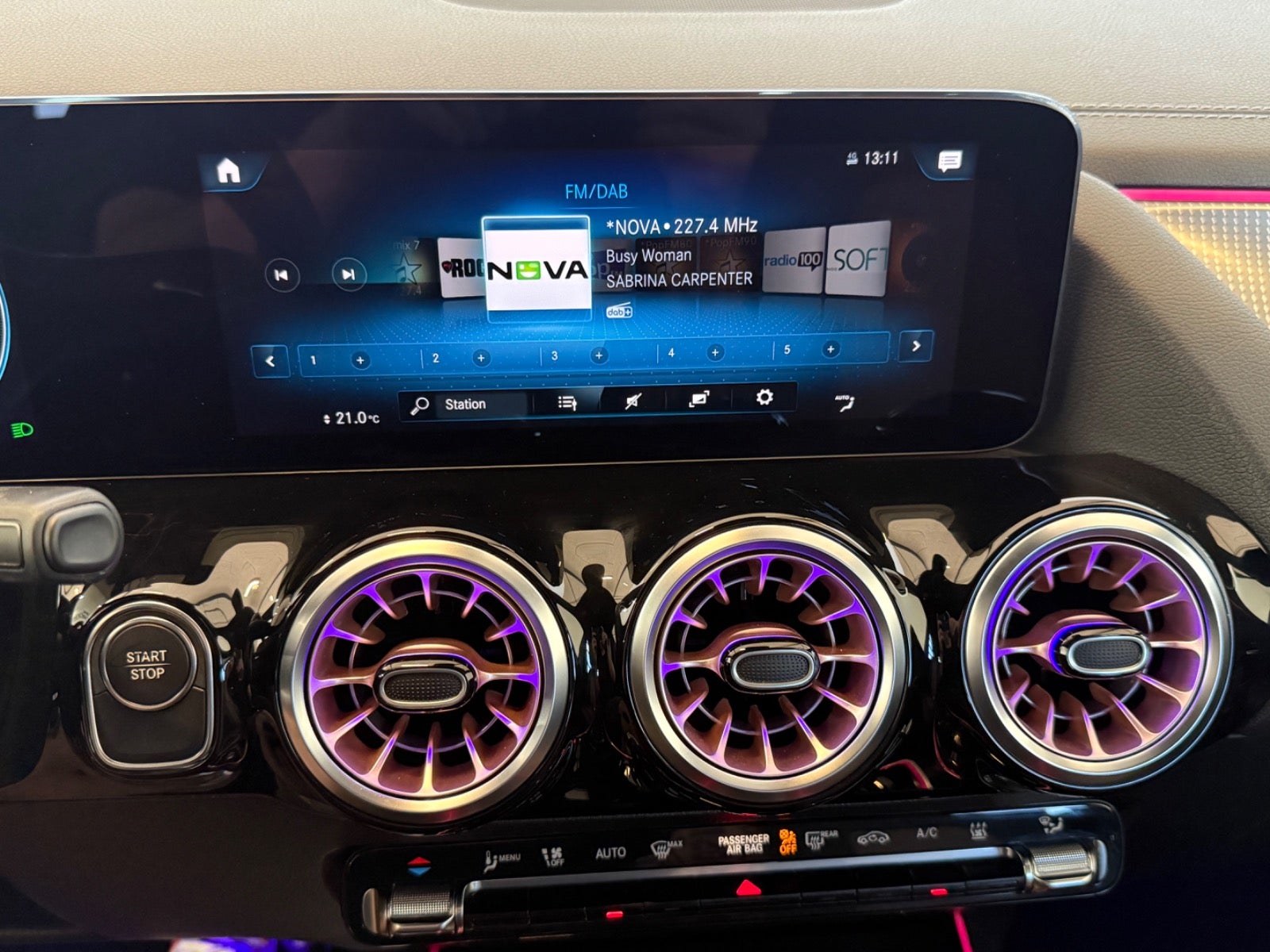 Mercedes EQA250 Electric Art