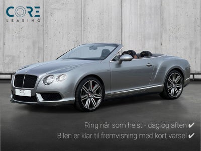 Bentley Continental GTC 4,0 V8 S aut. 2d