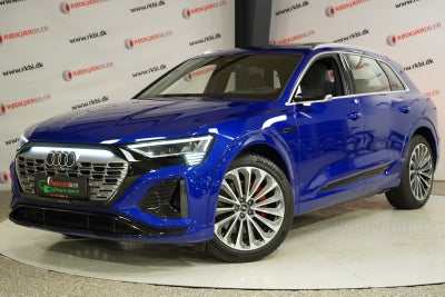 Audi Q8 e-tron 55 S-line quattro El 4x4 4x4 aut. Automatgear modelår 2023 km 22500 Blåmetal ABS airb