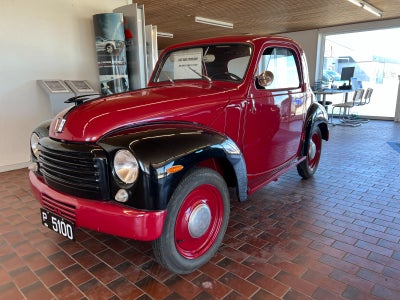 Fiat 500 0,6 Topolino Benzin modelår 1949 km 10612 Rød, Startskuddet på Fiat 500 med kælenavnet "Top