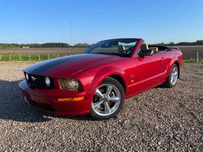 Ford Mustang 4,6 GT Cabriolet aut. Benzin aut. Automatgear modelår 2008 km 112700 Rød ABS airbag ser