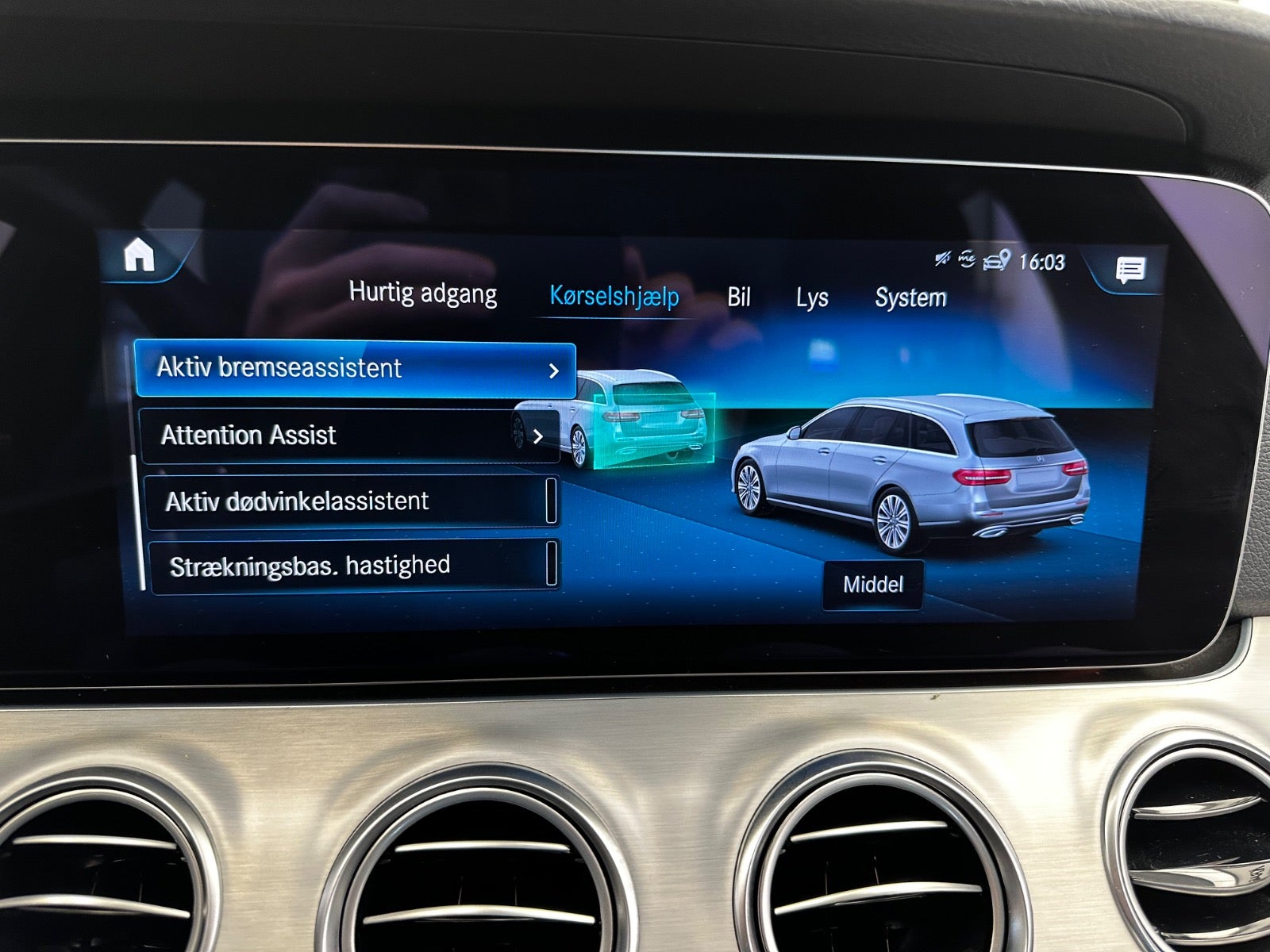 Billede af Mercedes E300 de 2,0 Advantage stc. aut.