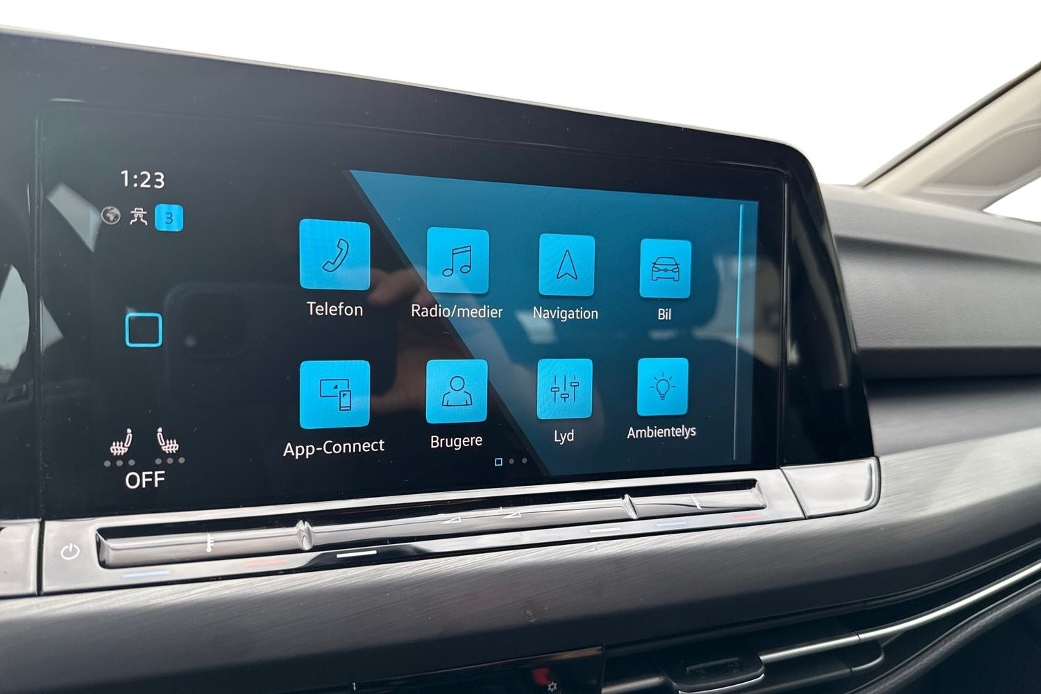 Billede af VW Golf VIII 1,5 eTSi 150 Style DSG