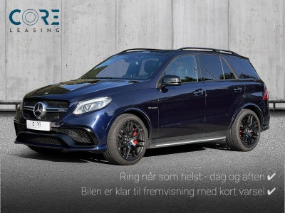 Mercedes GLE63 5,5 AMG S aut. 4Matic 5d