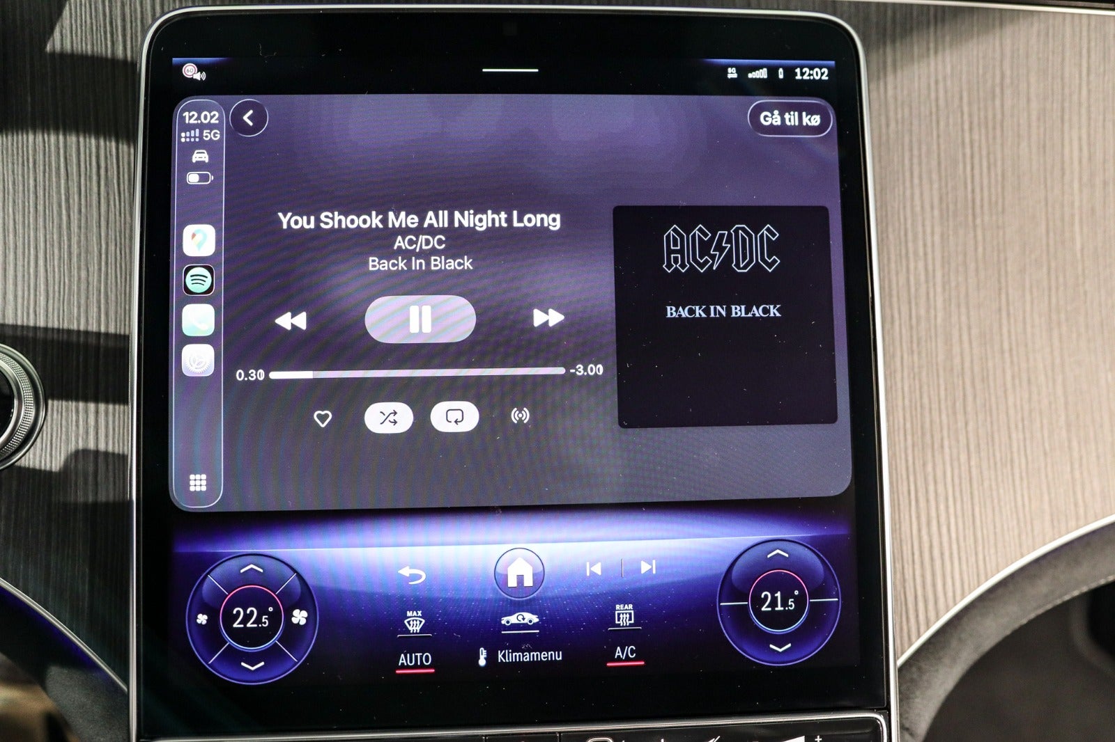 Billede af Mercedes EQE350 AMG Line