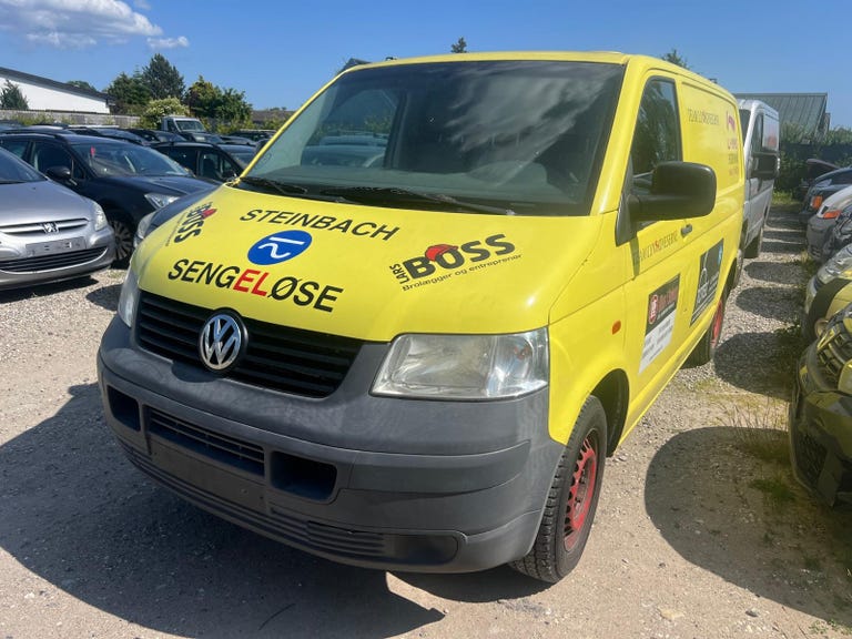 VW Transporter TDi 85 Kassevogn kort