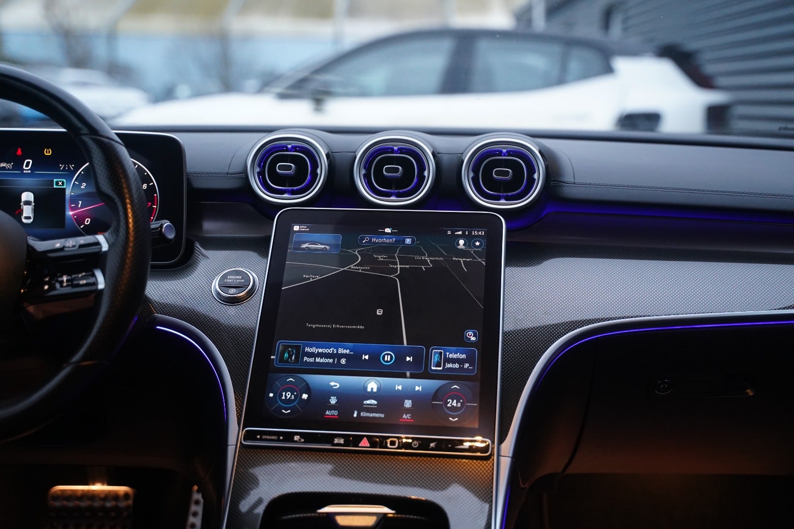 Billede af Mercedes C200 1,5 AMG Line aut.