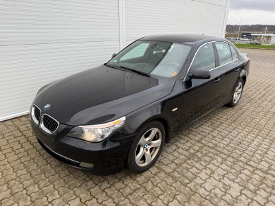 BMW 530d 3,0 Steptr. Diesel aut. Automatgear modelår 2007 km 372000 Sortmetal ABS airbag centrallås 