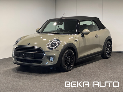 MINI One 1,5 Cabriolet Benzin modelår 2018 km 60000 Gråmetal klimaanlæg ABS servostyring, Highligst: