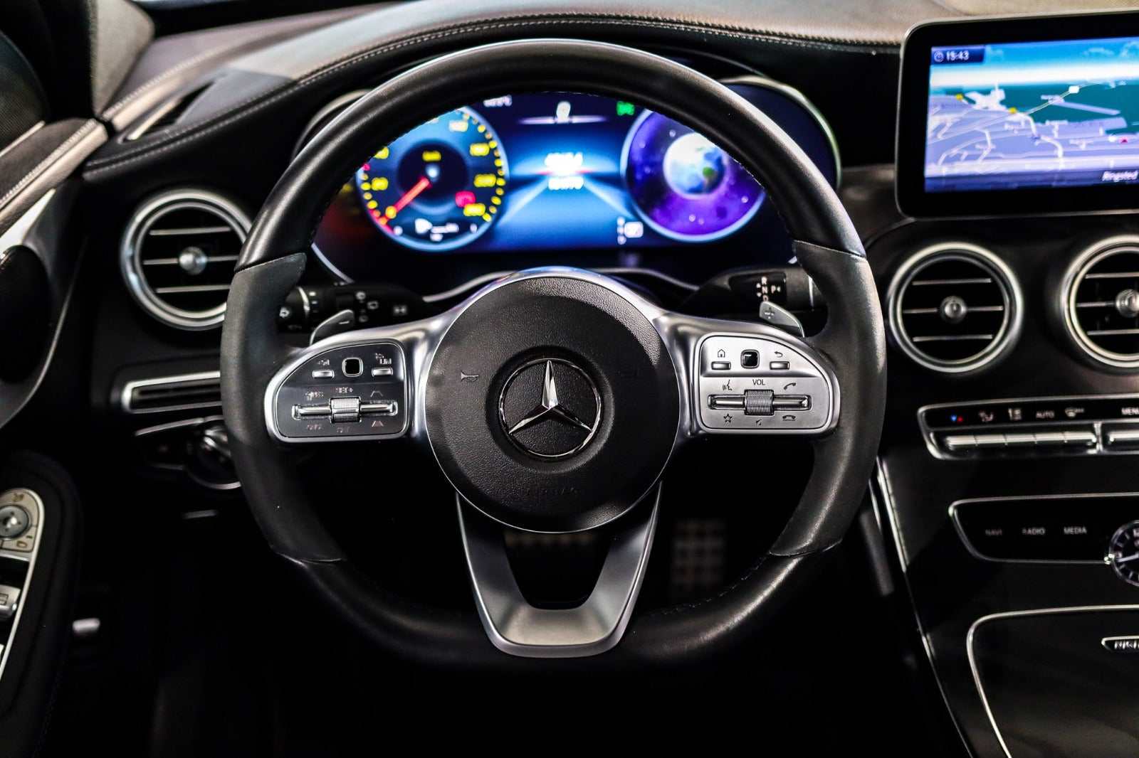 Billede af Mercedes C220 d 2,0 AMG Line Night Edition stc. aut.