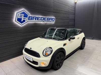 MINI One 1,6 Cabriolet aut. 2d