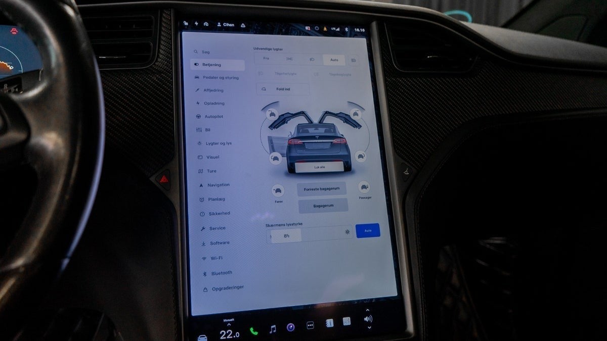 Billede af Tesla Model X  Ludicrous Performance AWD 7prs