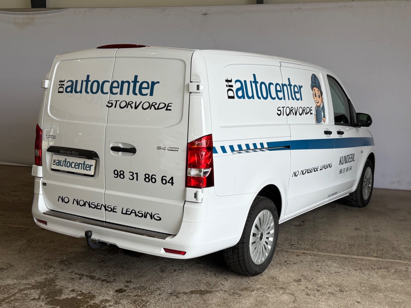 Mercedes Vito 114 CDi A2 Kassevogn PRO aut. RWD
