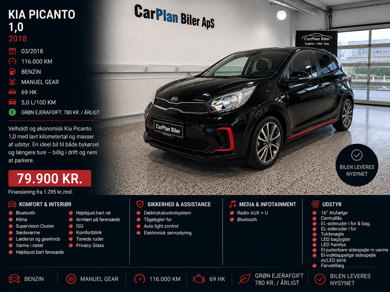 Kia Picanto MPi GT-Line Attraction