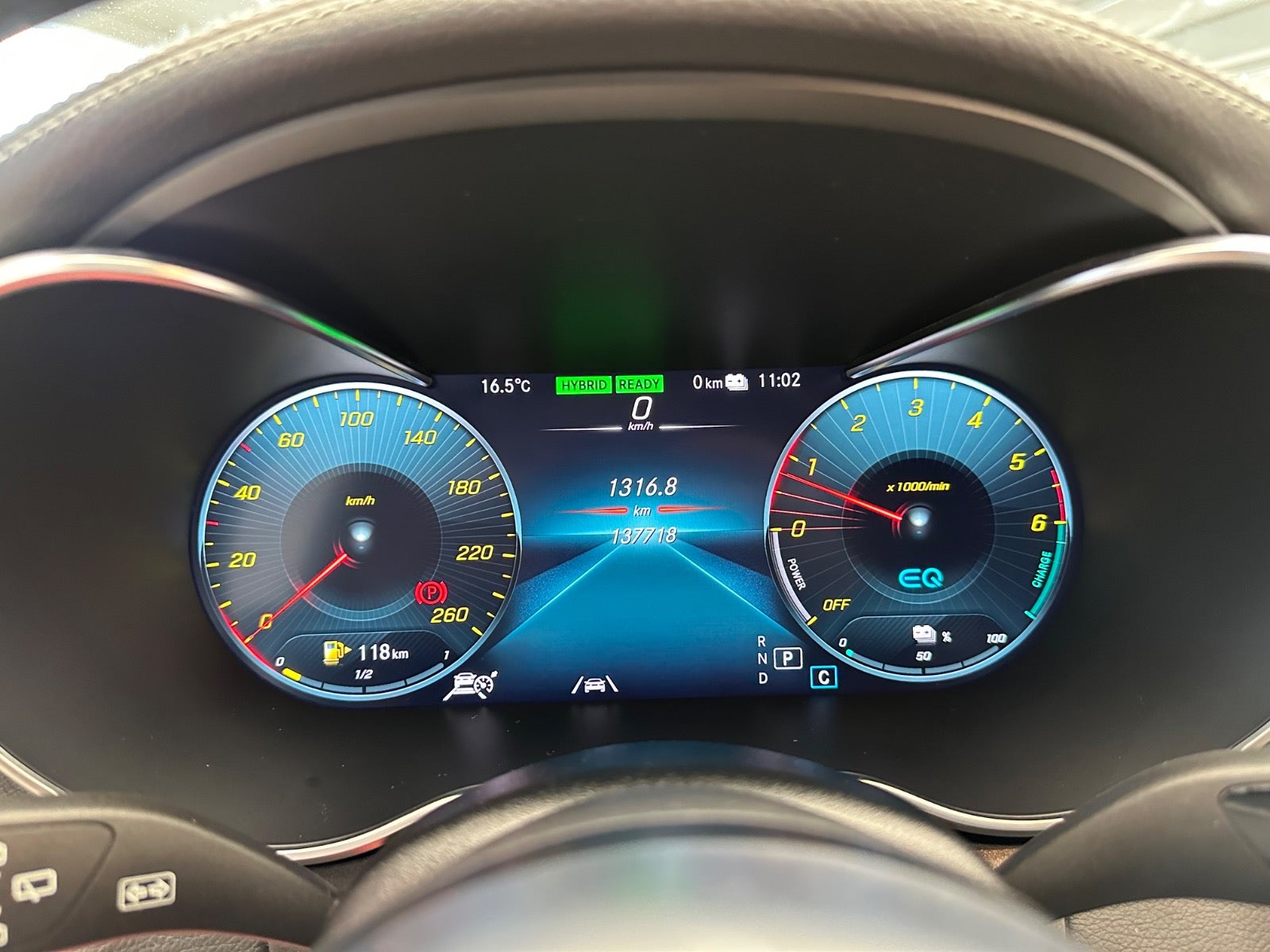 Billede af Mercedes C300 de 2,0 AMG Line stc. aut.