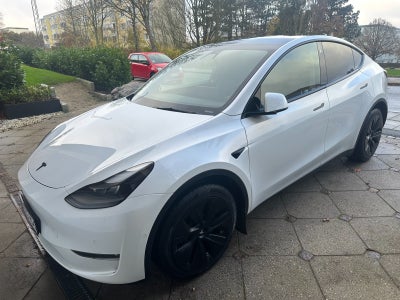 Tesla Model Y  Long Range AWD El 4x4 4x4 aut. Automatgear modelår 2021 km 91000 Hvid klimaanlæg ABS 