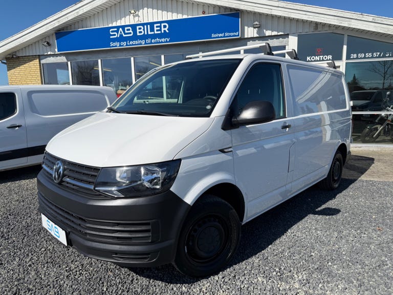 VW Transporter TDi 102 Kassevogn kort