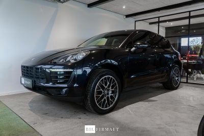 Porsche Macan S 3,0 PDK Benzin 4x4 4x4 aut. Automatgear modelår 2014 km 130000 Sortmetal ABS airbag 